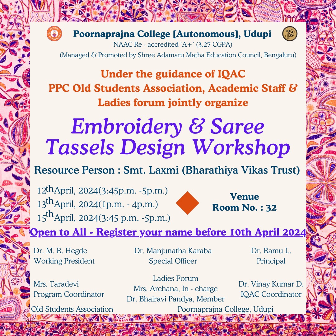 EMBROIDERY SARRY TASSELS