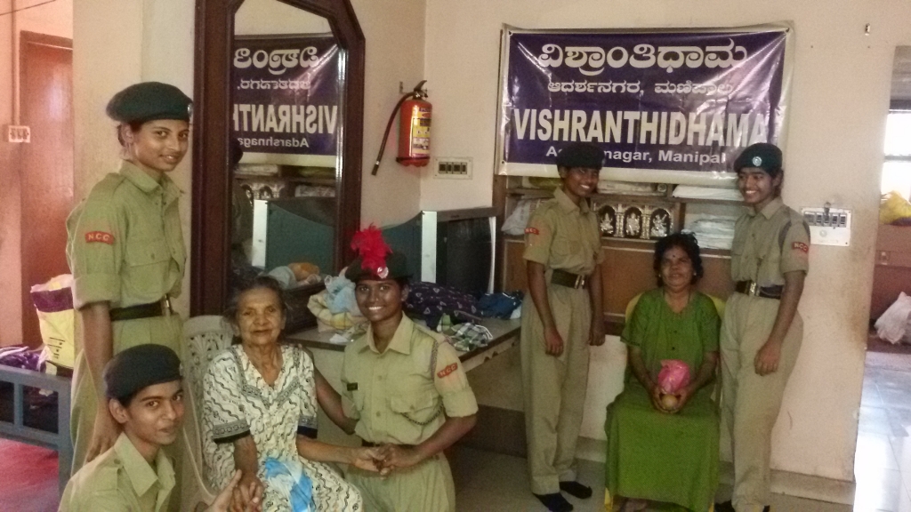 Visit to Old Age Home