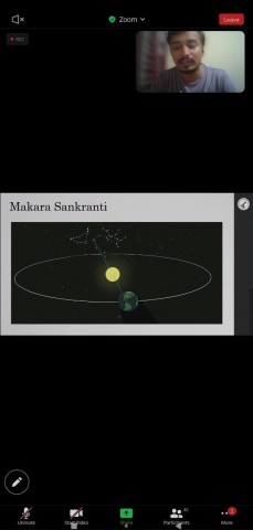 Talk on Astronomy in India