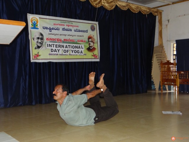International yoga day by NSS
